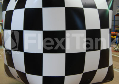 Checkered CB2 marker buoy