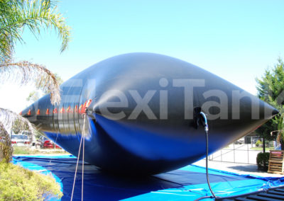 250,000 litre collapsible water frac pillow tanks