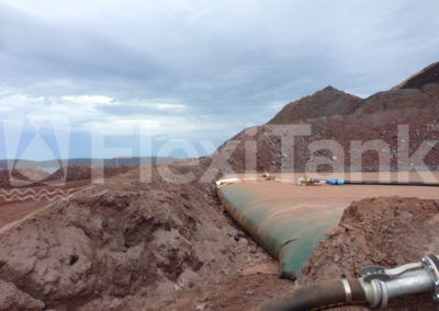 460,000 litre dust suppression pillow tank