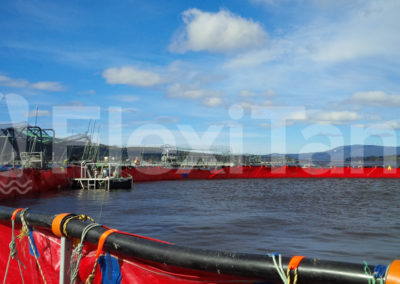 54 metre liner holding fresh water in the ocean