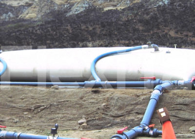 77,000 litre pillow tank for water