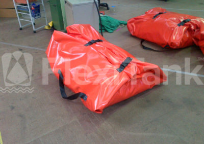 Packed 5,000 litre onion tank