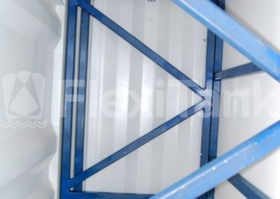 Container liner recessed bulkheads suit all containers