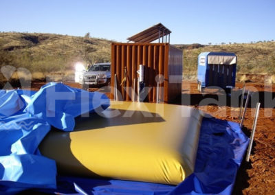 19,000 litre potable water pillow tank