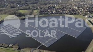 FloatPac Solar aerial view