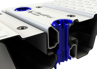 FloatPac Solar pin system